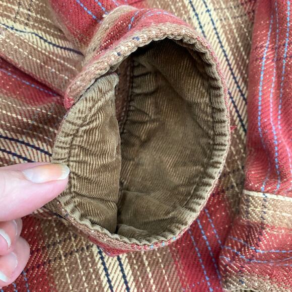 St. John 3 X- LARGE Plaid Heavy Button Front Shirt Men Shacket - Picture 3 of 6